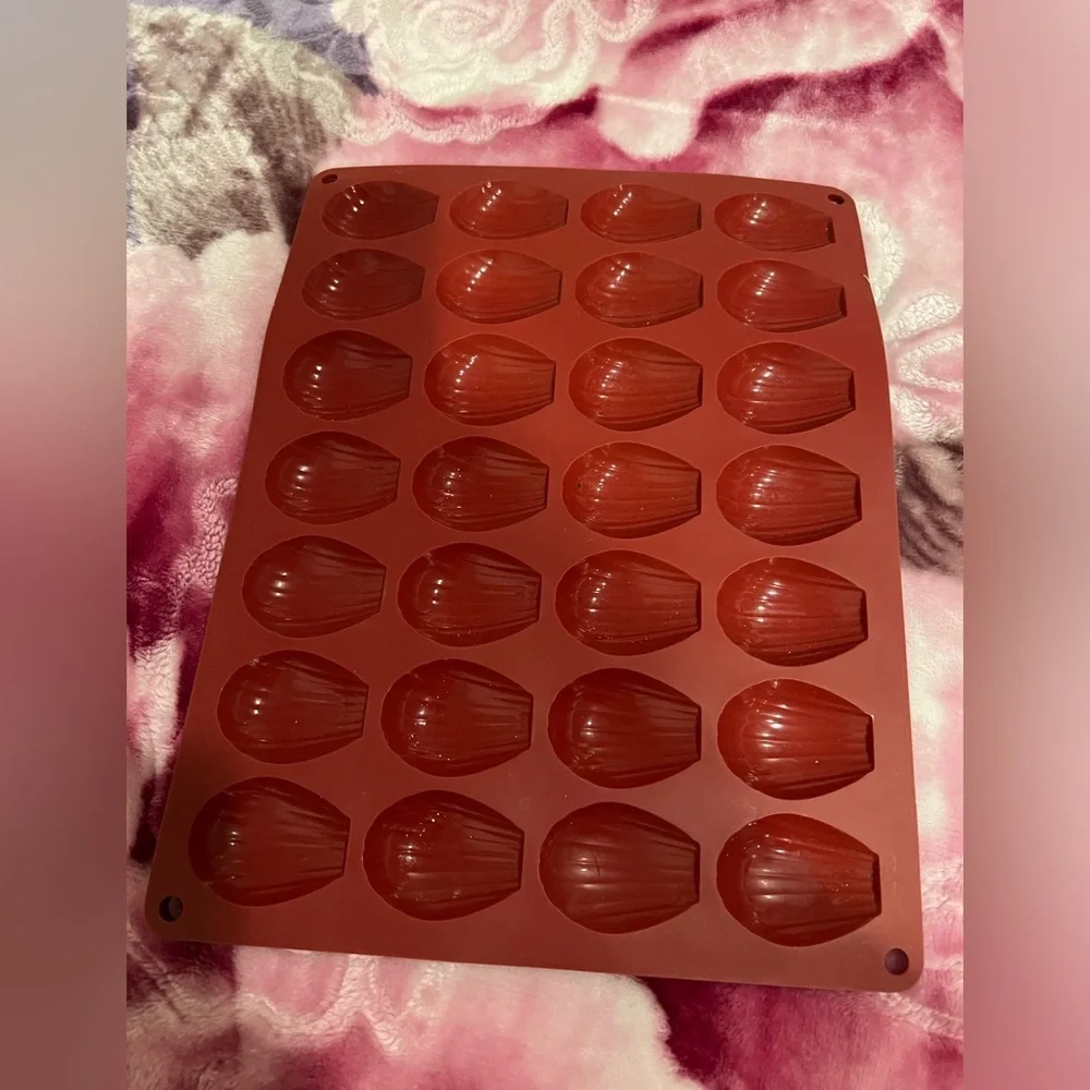 Set of Mini Madeleines tray French cookie bakeware